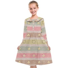 stripes floral designs Kids  Midi Sailor Dress from ArtsNow.com