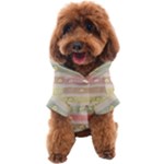 stripes floral designs Dog Coat