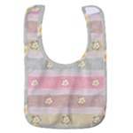 stripes floral designs Baby Bib