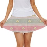 stripes floral designs Women s Skort