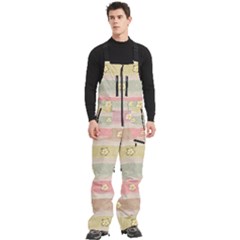 Men s Front Zip Ski And Snowboard Bib Pants 