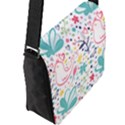 Flap Closure Messenger Bag (L) 