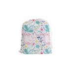 cute bird pattern Drawstring Pouch (Small)