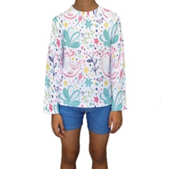 Kids  Long Sleeve Swimwear 