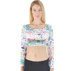 Long Sleeve Crop Top 