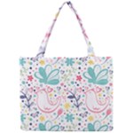 cute bird pattern Mini Tote Bag