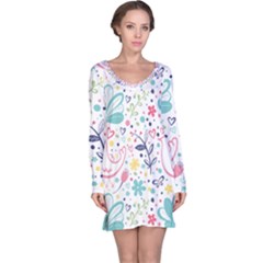 Long Sleeve Nightdress 