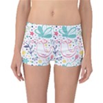 cute bird pattern Boyleg Bikini Bottoms