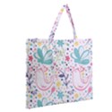 Zipper Large Tote Bag 