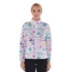 cute bird pattern Women s Bomber Jacket