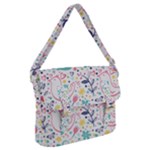 cute bird pattern Buckle Messenger Bag