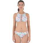 cute bird pattern Perfectly Cut Out Bikini Set