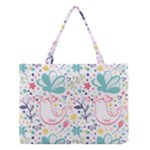 cute bird pattern Medium Tote Bag