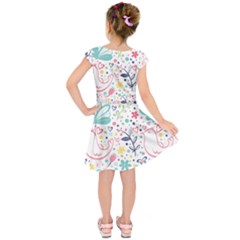 Kids  Short Sleeve Dress 