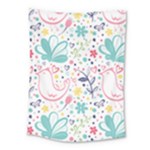 cute bird pattern Medium Tapestry