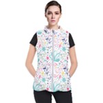 cute bird pattern Women s Puffer Vest