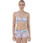 cute bird pattern Perfect Fit Gym Set