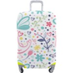 cute bird pattern Luggage Cover (Large)