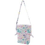 cute bird pattern Folding Shoulder Bag