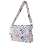 cute bird pattern Full Print Messenger Bag (S)