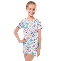 Kids  Mesh T-Shirt and Shorts Set 