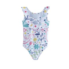 Kids  Frill Swimsuit 