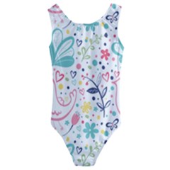 Kids  Cut-Out Back One Piece Swimsuit 