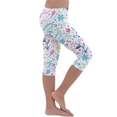 Kids  Lightweight Velour Capri Leggings  