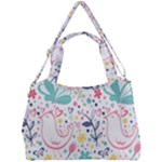 cute bird pattern Double Compartment Shoulder Bag