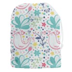 cute bird pattern Drawstring Pouch (3XL)