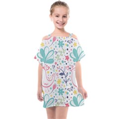 Kids  One Piece Chiffon Dress 