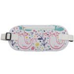 cute bird pattern Rounded Waist Pouch