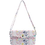 cute bird pattern Removable Strap Clutch Bag