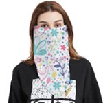 cute bird pattern Face Covering Bandana (Triangle)