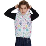 cute bird pattern Kids  Stylish Hooded Puffer Vest