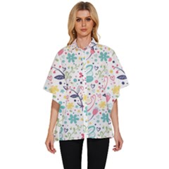 Women s Batwing Button Up Shirt 