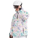 Men s Pullover Zip Ski and Snowboard Waterproof Breathable Jacket 