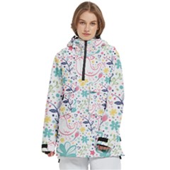 Women s Pullover Zip Ski and Snowboard Waterproof Breathable Jacket 