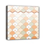 shells pattern Mini Canvas 6  x 6  (Stretched)