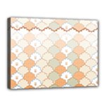 shells pattern Canvas 16  x 12  (Stretched)