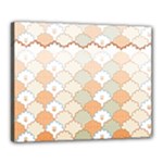 shells pattern Canvas 20  x 16  (Stretched)