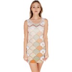 shells pattern Bodycon Dress