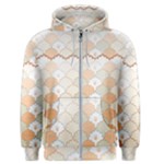 shells pattern Men s Zipper Hoodie