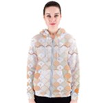 shells pattern Women s Zipper Hoodie