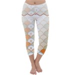 shells pattern Capri Winter Leggings 