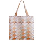 shells pattern Zipper Grocery Tote Bag