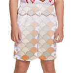 shells pattern Kids  Basketball Shorts