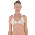 shells pattern Halter Neck Bikini Top