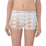 shells pattern Reversible Boyleg Bikini Bottoms