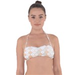 shells pattern Tie Back Bikini Top